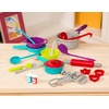 image:imageBattat  Pretend Cooking Set  Plastic Kitchen Toys  Play Dishes amp Utensils  Toddler Cooking Set  3 Years21 PiecesCooking Set  21 Pcs