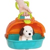 image:imageBattat  Rolling Pet Carrier  Plush Dog Toy  Animal Hospital Playset  Pretend Vet Kit for Toddlers  2 Years  Pup amp Go Vet Carrier