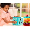 image:imageBattat  Sort amp Stack Combo  17 Pieces Sensory Sorting Set  Activity Cube with Bead Maze  Educational amp Dexterity Toys  2 Years  Shape Sorter Cube  Stacking RingsStacking Rings  Shape sorter Cube