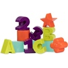 image:imageBattat  Sort amp Stack Combo  17 Pieces Sensory Sorting Set  Activity Cube with Bead Maze  Educational amp Dexterity Toys  2 Years  Shape Sorter Cube  Stacking RingsShape Sorter Cube