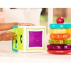 image:imageBattat  Sort amp Stack Combo  17 Pieces Sensory Sorting Set  Activity Cube with Bead Maze  Educational amp Dexterity Toys  2 Years  Shape Sorter Cube  Stacking RingsStacking Rings  Shape sorter Cube