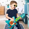 image:imageBattat  Toy Guitar for Toddlers Kids Children with Songbook  Acoustic Electric and Song Modes  Lil Rocker  2 YearsGuitar