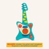 image:imageBattat  Toy Guitar for Toddlers Kids Children with Songbook  Acoustic Electric and Song Modes  Lil Rocker  2 YearsGuitar