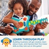 image:imageBattat  Toy Guitar for Toddlers Kids Children with Songbook  Acoustic Electric and Song Modes  Lil Rocker  2 YearsGuitar