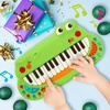image:imageBattat  Toy Guitar for Toddlers Kids Children with Songbook  Acoustic Electric and Song Modes  Lil Rocker  2 YearsPiano