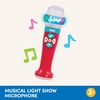 image:imageBattat  Toy Karaoke Mic  Light  Up amp Voicechanging Microphone  Record amp Playback  Sing  Along with Bluetooth  3 Years Musical Light Show MicrophoneStandard