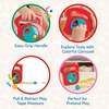 image:imageBattat  Toy Measuring Tape  Working Reel amp Easy  Hold Handle  Tool Discovery Carousel  Metric amp Imperial Units  2 Years  Big Tape MeasureMeasuring Tape