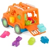 image:imageBattat  Wonder Wheels  Shape Sorter Toy Truck  9 Pieces Developmental Toy for Kids Toddlers  Animal amp Fruit Shapes  Recyclable Materials  Safari Shape Sorter Truck  1 Year 