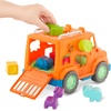 image:imageBattat  Wonder Wheels  Shape Sorter Toy Truck  9 Pieces Developmental Toy for Kids Toddlers  Animal amp Fruit Shapes  Recyclable Materials  Safari Shape Sorter Truck  1 Year 