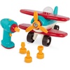 image:imageBattat  Classic Construction Toy  Pretend Play Tools  Toddler Trucks  Dexterity Building Toy  3 Years Take  Apart Crane25 Pc AirPlane