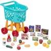 image:imageBattat  Deluxe Grocery Playset  Toy Food for Toddlers  Shopping Cart Toy  20 Pretend Food Items  Grocery Cart  3 Years