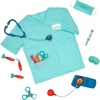 image:imageBattat  Doctor Kit For Kids  Kids Doctor Playset With Costume  11 Medical Tools With Mask amp Scrub Top  Toy Set For Pretend Play  3 Years Little Doctors Kit