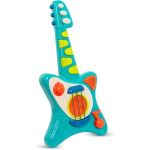 image:imageBattat  Toy Guitar for Toddlers Kids Children with Songbook  Acoustic Electric and Song Modes  Lil Rocker  2 YearsGuitar