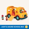 image:imageBattat  Light  Up Yellow Bus  5 Toy Figures  Realistic Sounds  Folding Stop Sign  18 Months  Light amp Sound School BusSchool Bus