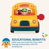 image:imageBattat  Light  Up Yellow Bus  5 Toy Figures  Realistic Sounds  Folding Stop Sign  18 Months  Light amp Sound School BusSchool Bus