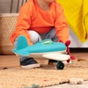 image:imageBattat  Wonder Wheels  Toy Airplane for Kids Toddlers  Toy Vehicle  Pretend Play  bRecyclable Materials  1 Year 