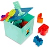 image:imageBattat  Sorting amp Stacking Boxes  Nesting Toddler Play Cubes  Color  Coded Dexterity Keys  Numbers Letters amp Shapes  2 Years  Lock amp Learn Activity Cubes