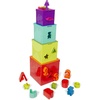 image:imageBattat  Sorting amp Stacking Boxes  Nesting Toddler Play Cubes  Color  Coded Dexterity Keys  Numbers Letters amp Shapes  2 Years  Lock amp Learn Activity Cubes