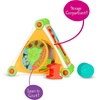 image:imageBattat  Activity Cube amp Shape Sorter  8 Shapes amp Bead Maze  Music amp Lights  Learning Toy for Toddlers Kids  Jungle Fun Activity Center  Jungle Fun Activity Center