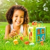 image:imageBattat  Activity Cube amp Shape Sorter  8 Shapes amp Bead Maze  Music amp Lights  Learning Toy for Toddlers Kids  Jungle Fun Activity Center  Jungle Fun Activity Center