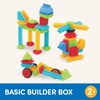 image:imageBattat  Bristle Blocks  STEM Interlocking Building Blocks  56 Pieces Playset  Developmental Toys for Toddlers amp Kid  Basic Builder Box  2 Years56Piece