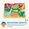image:imageBattat  Chunky Dinosaur Puzzle Wooden Toys  Educational Toys  18 Months