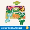 image:imageBattat  Chunky Dinosaur Puzzle Wooden Toys  Educational Toys  18 Months