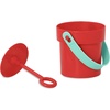 image:imageBattat  Play Buckets Set  3 Fun Buckets  Bath amp Beach Toys for Toddlers  Removable Bottom Magnifying Glass Pouring Hole  18 Months   Play Buckets
