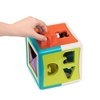 image:imageBattat  Shape Sorter Cube Stacking Rings  Sort amp Stack Combo  17Pieces Sensory Sorting Set  Activity Cube with Bead Maze  Educational amp Dexterity Toy  2 Years 