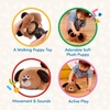 image:imageBattat  Walking Plush Duck Interactive Stuffed Animal Toy Duck with Movement amp Sounds Toys for Toddlers 12 Months Quack n WaddleDog
