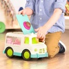 image:imageBattat  Wonder Wheels  Blue Toy Camper Van  Toy Rv for Kids Toddlers  Realistic Details  Recyclable Materials  Camper Van  1 Year Ice Cream Truck