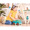 image:imageBattat  Wonder Wheels  Blue Toy Camper Van  Toy Rv for Kids Toddlers  Realistic Details  Recyclable Materials  Camper Van  1 Year Van