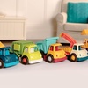 image:imageBattat  Wonder Wheels  Red Toy Tractor and Trailer  Farm Toys for Kids Toddlers  Pretend Play  Recyclable Materials  1 Year 1091 x 570 x 620 inches