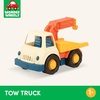 image:imageBattat  Wonder Wheels  Tow Truck for Towing  Moveable Parts  Sturdy Toy Vehicle for Toddlers  Recyclable  1 Year 
