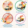 image:imageBattat  Wonder Wheels  Tow Truck for Towing  Moveable Parts  Sturdy Toy Vehicle for Toddlers  Recyclable  1 Year 
