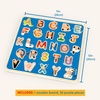 image:imageBattat  Wooden Number amp Shapes Puzzle  Puzzle n Learn  Educational Toy for Kids  2 YearsAlphabets