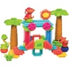 image:imageBattat Bristle Blocks STEM Interlocking Building Blocks 58 pc Playset Reusable Storage Bucket Developmental Toys for Toddlers amp Kids Jungle Adventure 2 Years 58pc Jungle Adventure