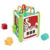 image:imageBattat  Activity Cube amp Shape Sorter  8 Shapes amp Bead Maze  Music amp Lights  Learning Toy for Toddlers Kids  Jungle Fun Activity Center  Jungle Fun Activity Center