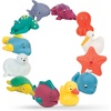 image:imageBattat  Bath Tub Squirters  Sea Animals Bundle  Water Squirt Animals  Bath amp Beach Toys  10 Months   Sea Bath Buddies  Best Friends Bath Buddies