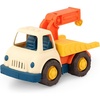 image:imageBattat  Wonder Wheels  Tow Truck for Towing  Moveable Parts  Sturdy Toy Vehicle for Toddlers  Recyclable  1 Year 