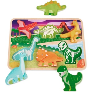 image:imageBattat  Chunky Dinosaur Puzzle Wooden Toys  Educational Toys  18 Months