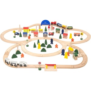 image:imageBattat  Deluxe Wooden Train Set 102Pcs
