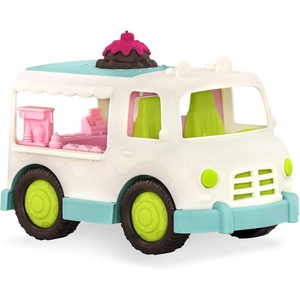 image:imageBattat  Wonder Wheels  Blue Toy Camper Van  Toy Rv for Kids Toddlers  Realistic Details  Recyclable Materials  Camper Van  1 Year Ice Cream Truck