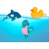 image:imageBattat  Paddling Bath Toys  4  Pack Tub Animals for Bathtime  Water amp Beach  2 Years  Wind  Up Tubbies  Seahorse Crocodile Duck WhaleTheme 2