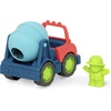image:imageBattat Wonder Wheels Set of 3 Toy Trucks for Kids Toddlers  Dump Truck Cement Truck Tow Truck  Recyclable Materials Toy Characters Construction 1 Year 