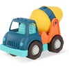 image:imageBattat  Wonder Wheels  Cement Truck with Concrete Mixer  Moveable Parts  Sturdy Construction Toy for Toddlers  Recyclable