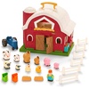 image:imageBattat Big Red Barn Farm Playset Foldable Barn with Tractor Toddler