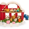 image:imageBattat Big Red Barn Farm Playset Foldable Barn with Tractor Toddler