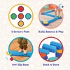 image:imageBattat Busy Beams Balance Beam Set 13Piece Sensory Stepping Toy Summer