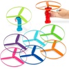 image:imageBattat Skyrocopter Flying Disc Toy Set 2 Launchers 4 Discs Summer8 Discs
